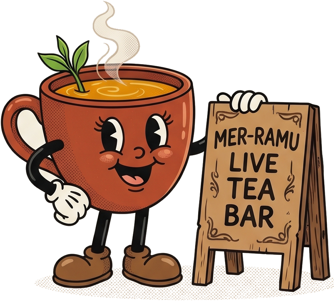 Nona Ramu Promosi Live Tea Bar